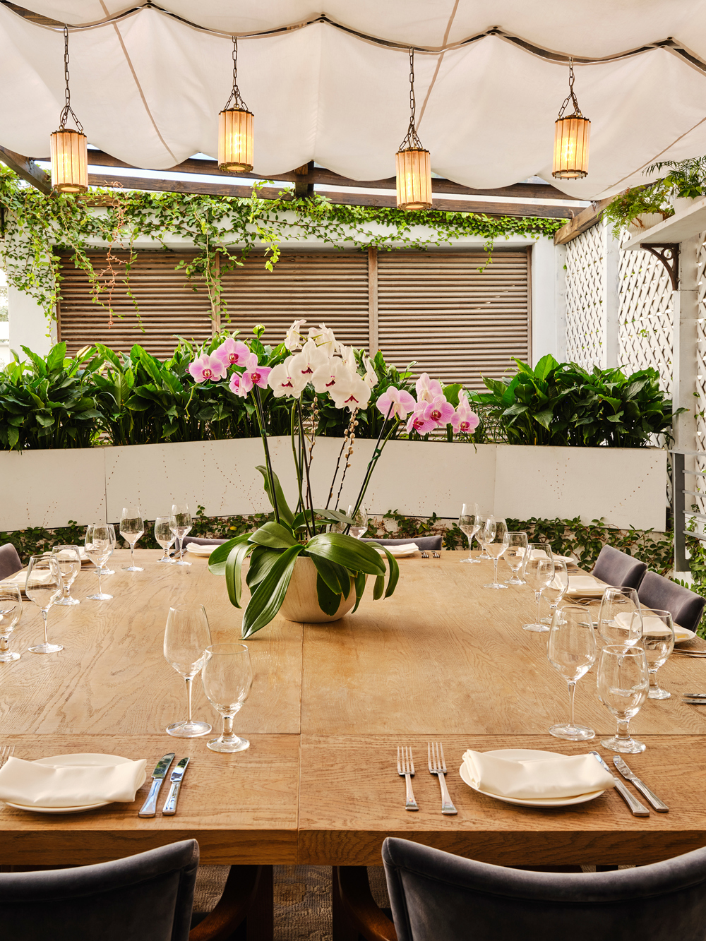 Private events space at Cecconi's Miami Beach