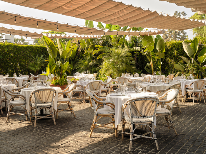 Restaurant interior at Cecconi's West Hollywood