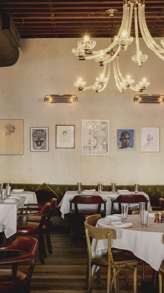 Restaurant interior at Cecconi's Dumbo