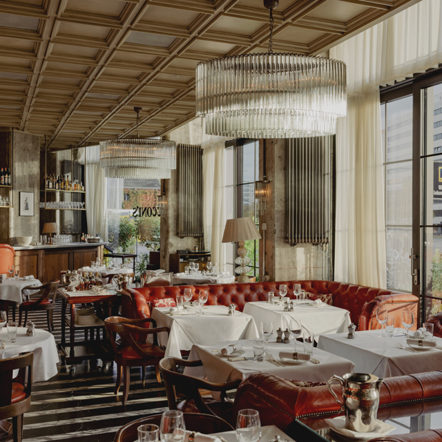 Restaurant interior at Cecconi's Berlin