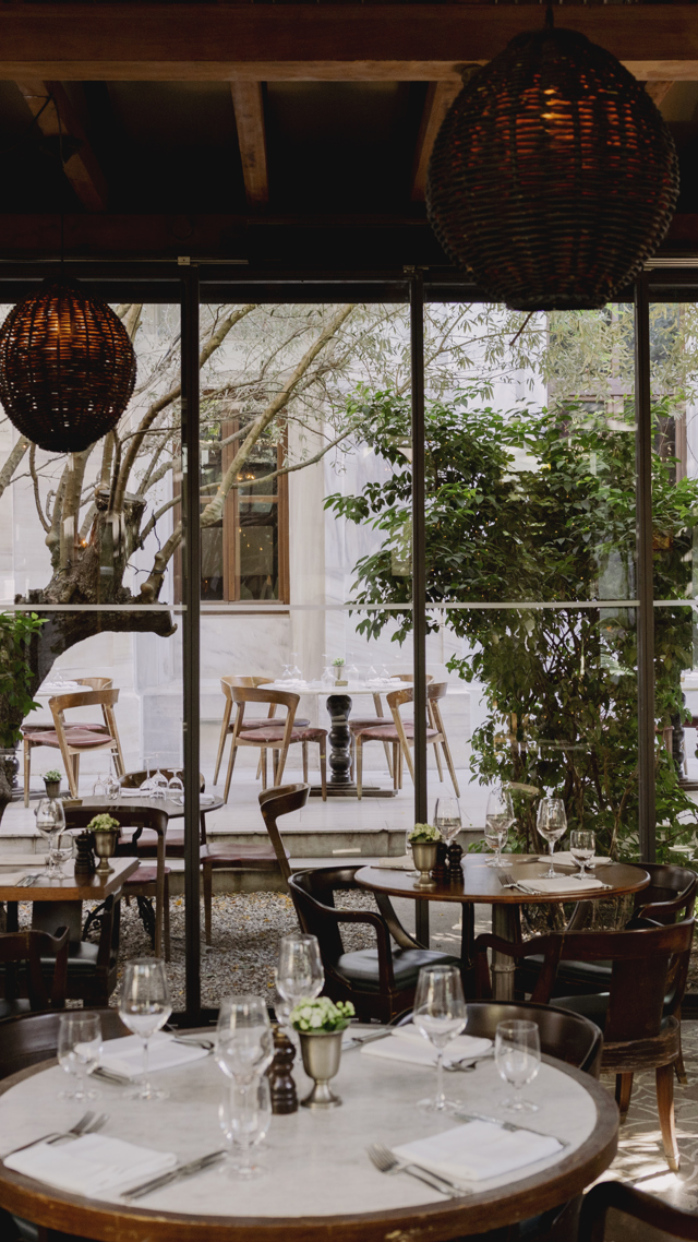 Restaurant interior at Cecconi's Istanbul