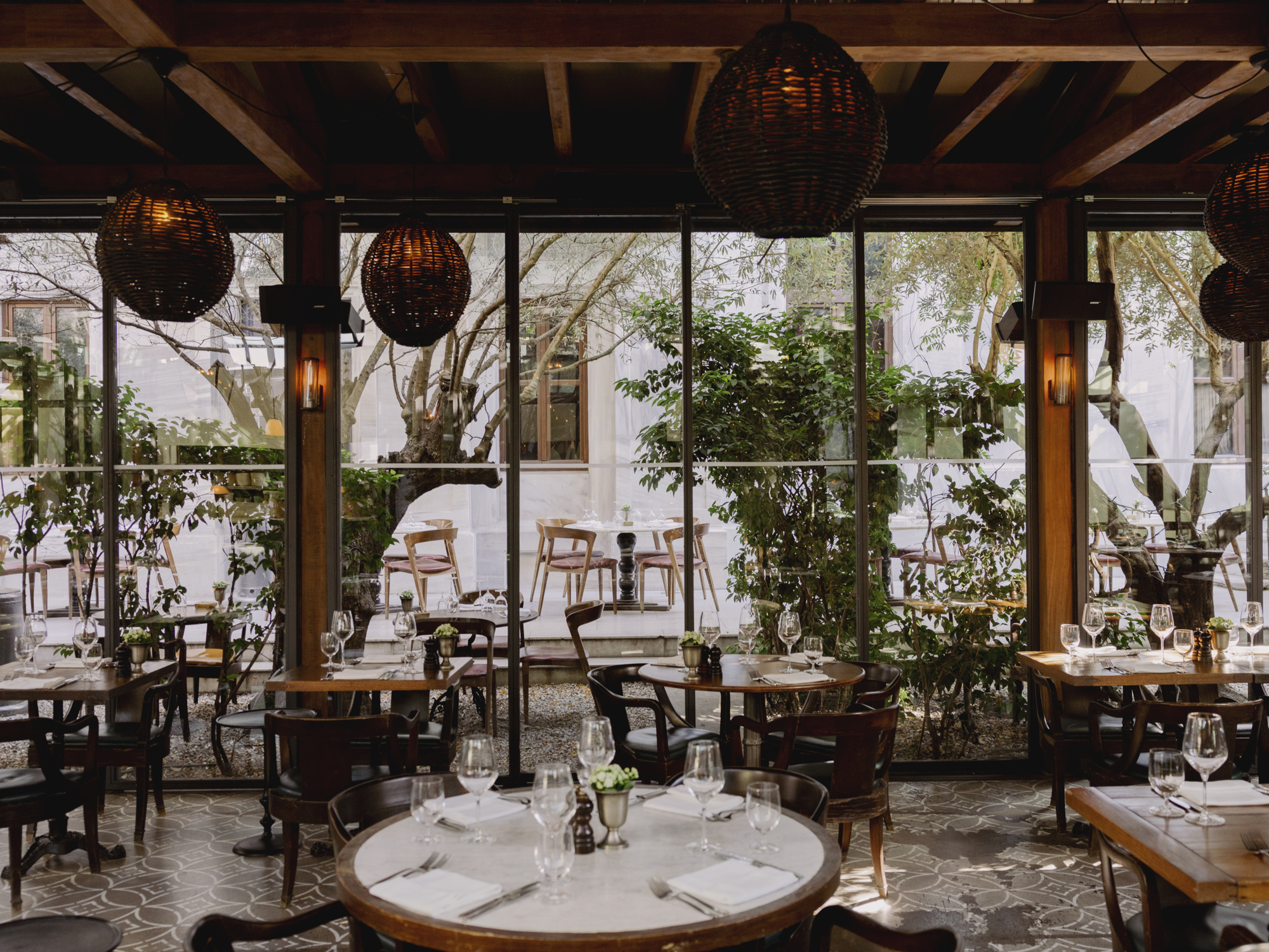 Restaurant interior at Cecconi's Istanbul