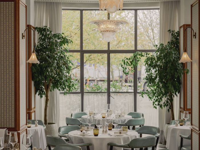 Restaurant interiør af Cecconi's København