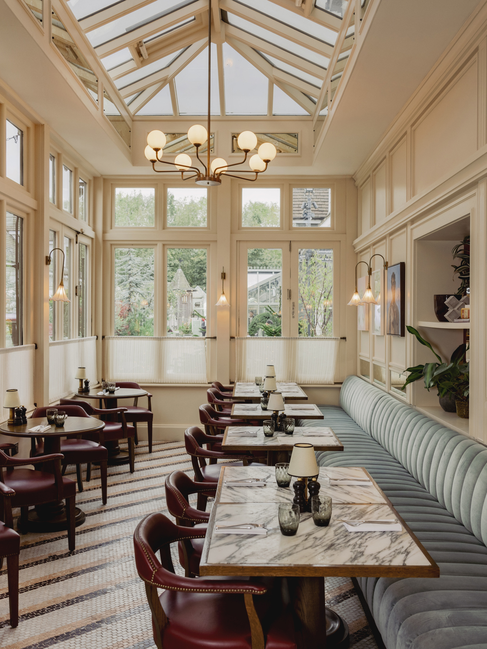 Restaurant interior at Cecconi's Bicester Village