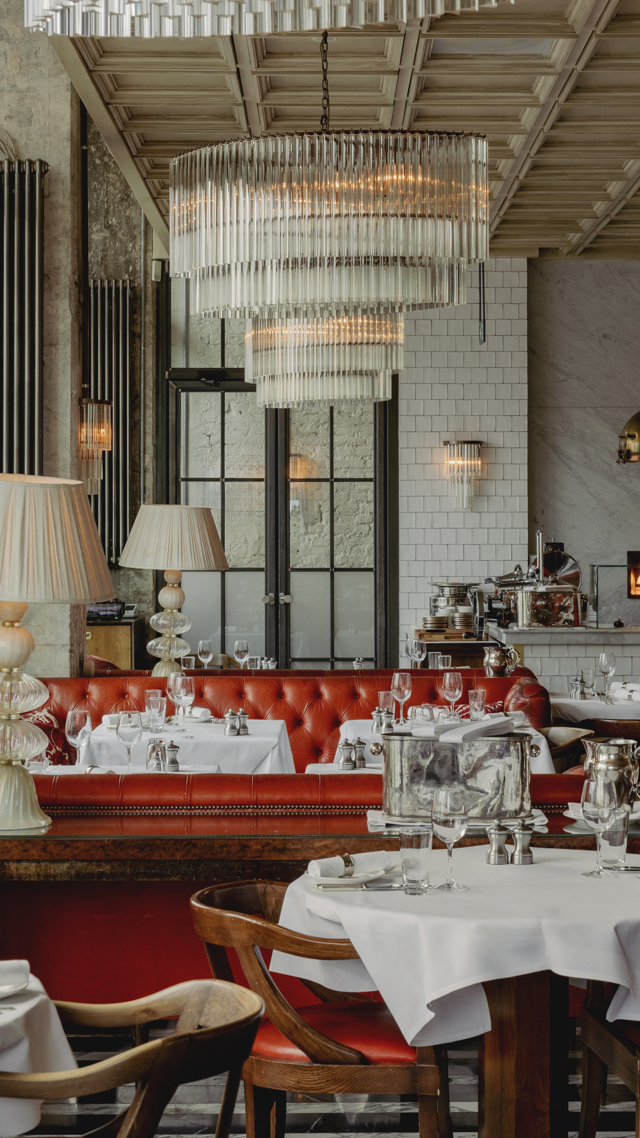 Restaurant interior at Cecconi's Berlin